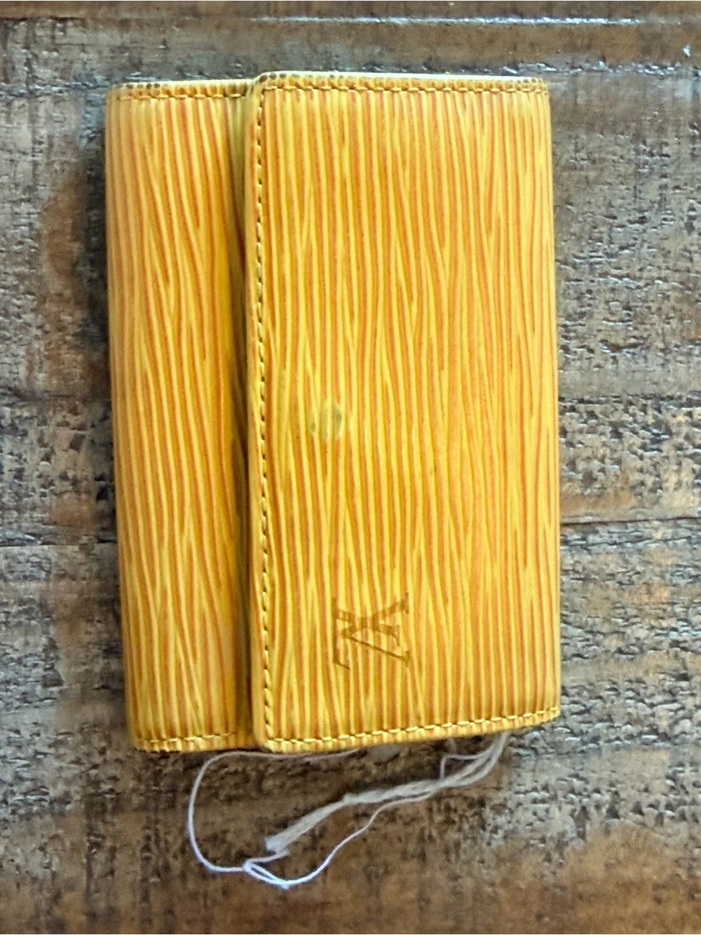 Louis Vuitton Epi Leather Key Case in Vibrant Yellow
